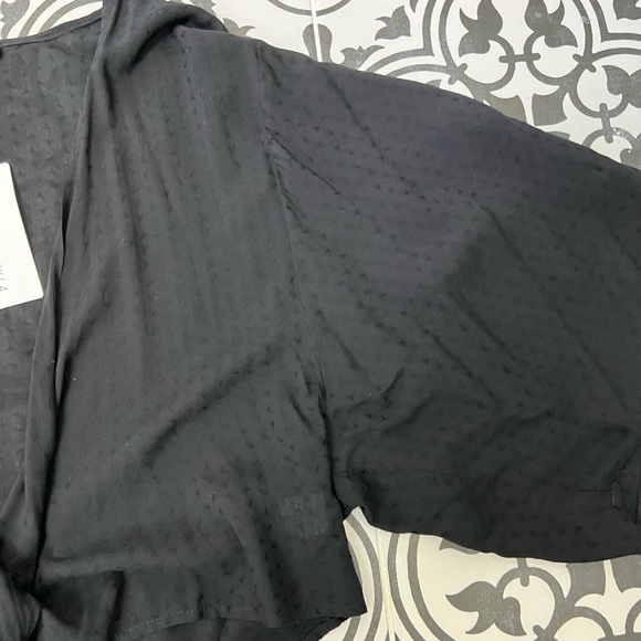 COTTON CANDY LA TIE FRONT TOP - Picture 4 of 4